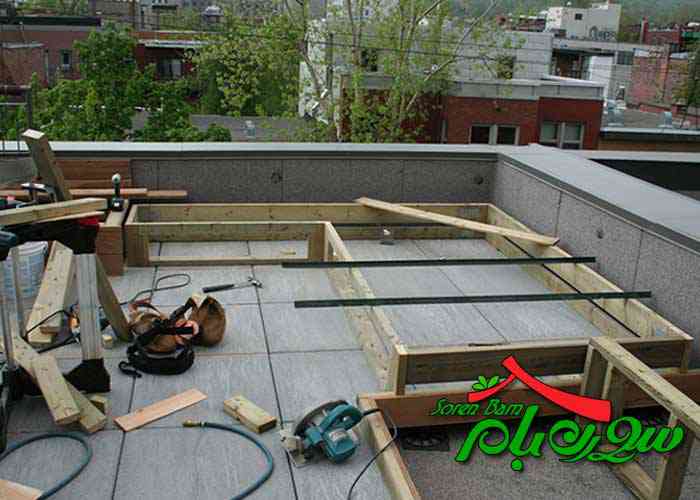 اجزا تشکیل دهنده بام