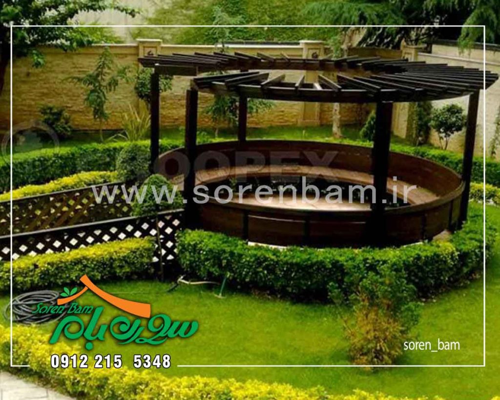 محوطه سازی ویلا رودهن