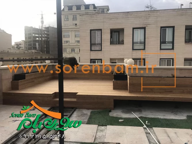 طراحی و ساخت بام سبز