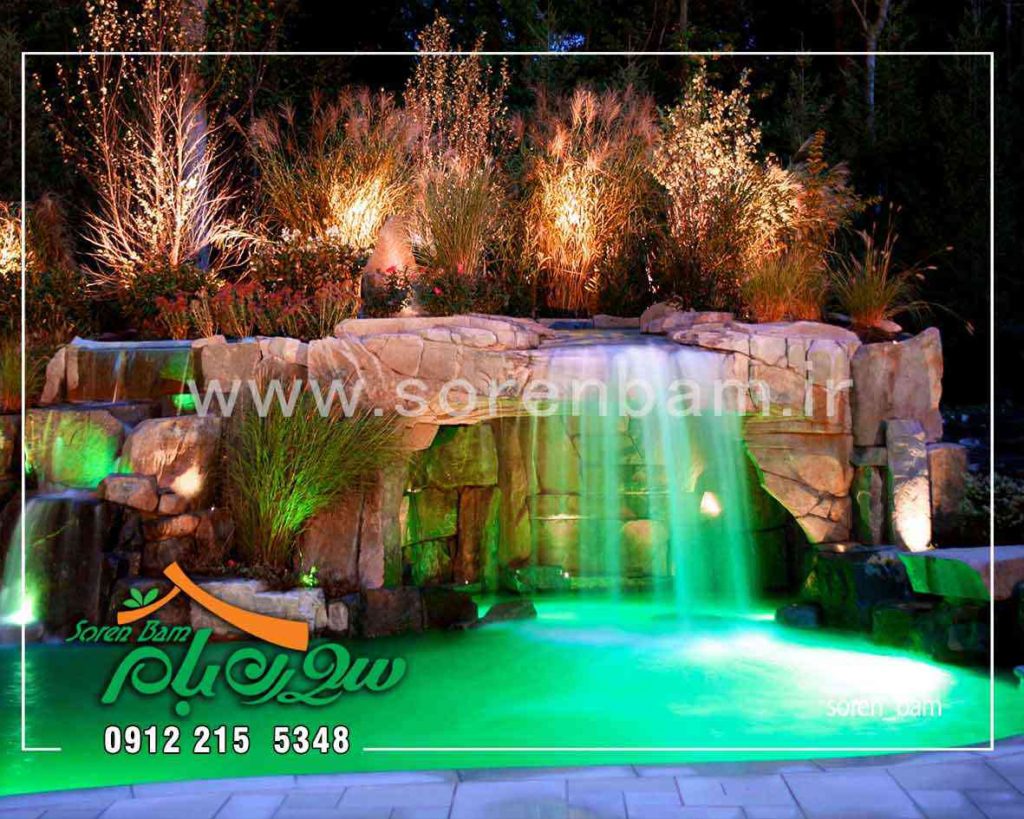 آبشار صخره ای مصنوعی