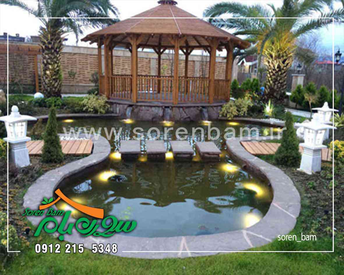 آلاچیق محوطه سازی فضای سبز