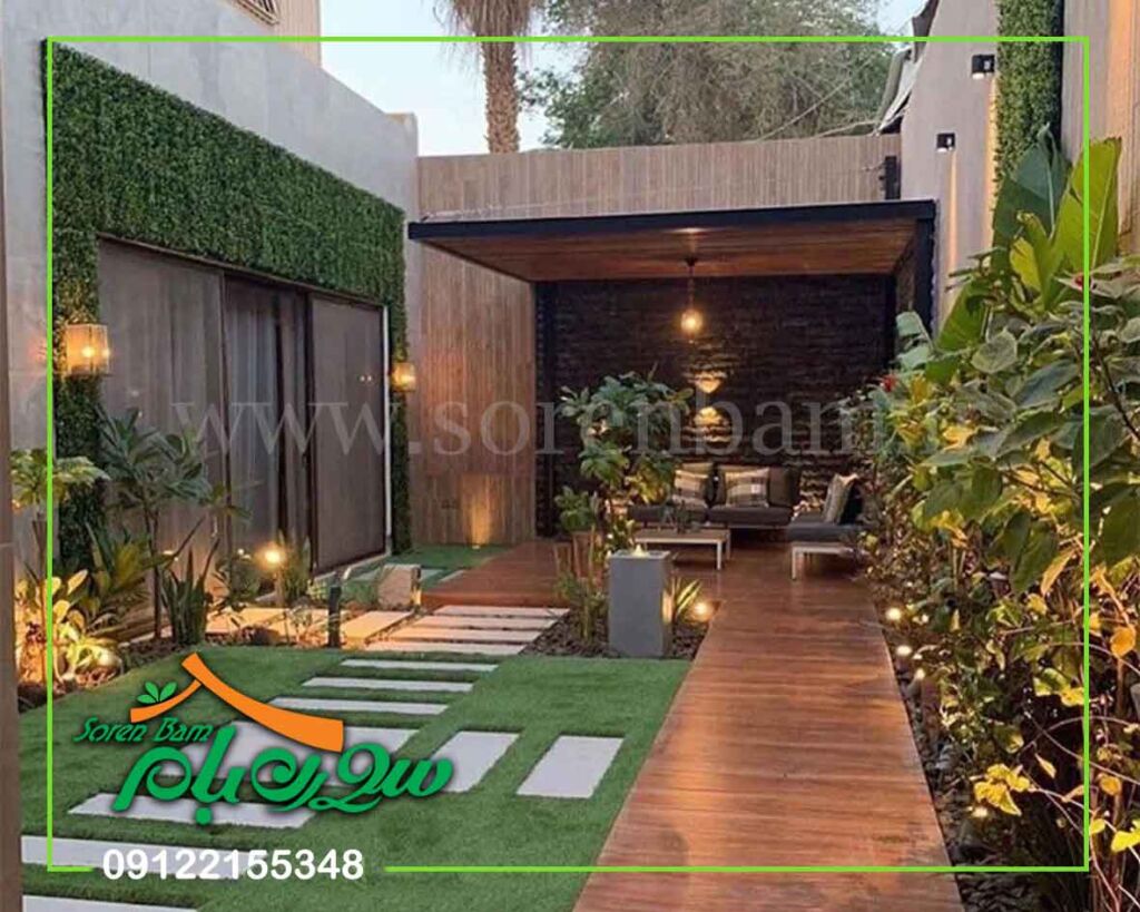 قیمت اجرای مراحل روف گاردن