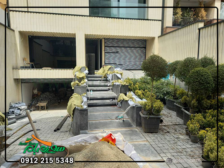 پروژه ی فلاور باکس حیاط جردن