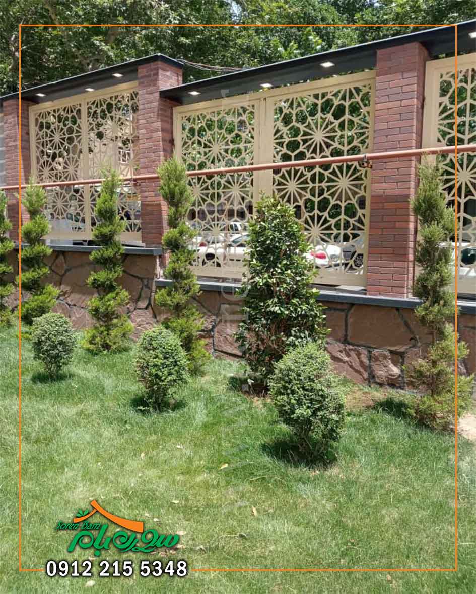 پروژه ی محوطه سازی تجریش