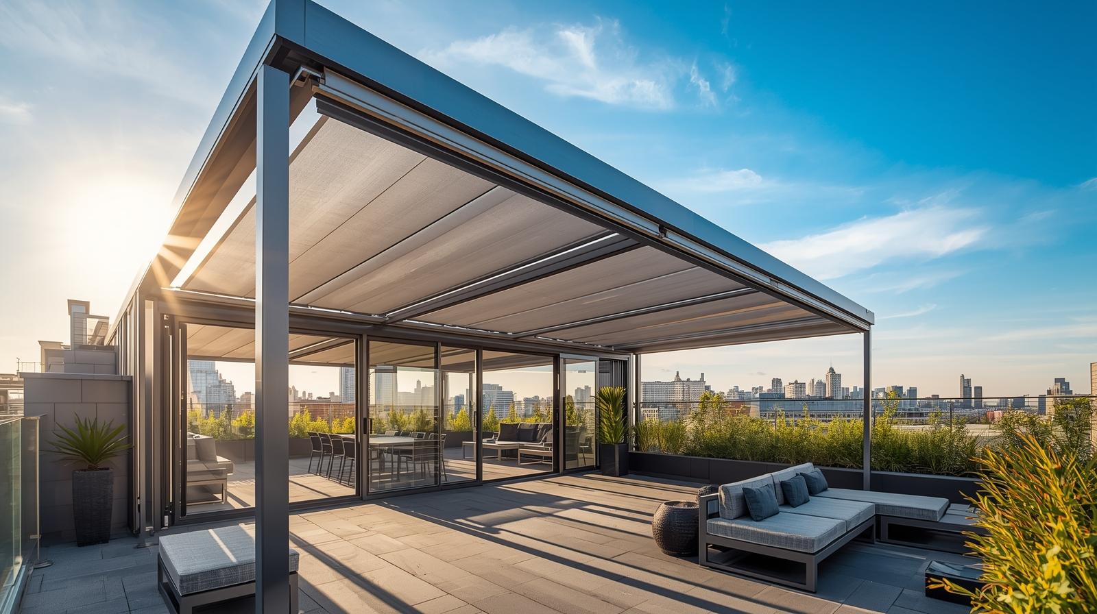 سقف متحرک تاشو یا کشویی (Retractable Roof)