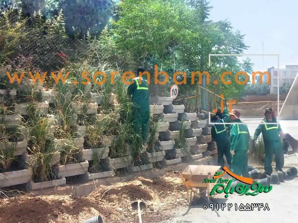 طراحی و تولید فلاورباکس بتنی سیرجان