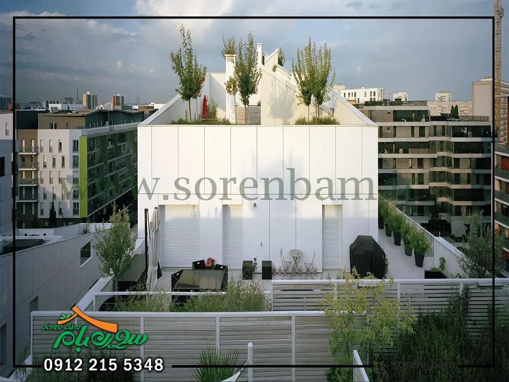 اجرای روف گاردن در مازندران