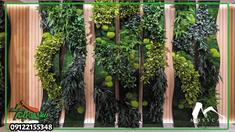 اجرای گرین وال بر روی دیوار گچی یا رنگ شده