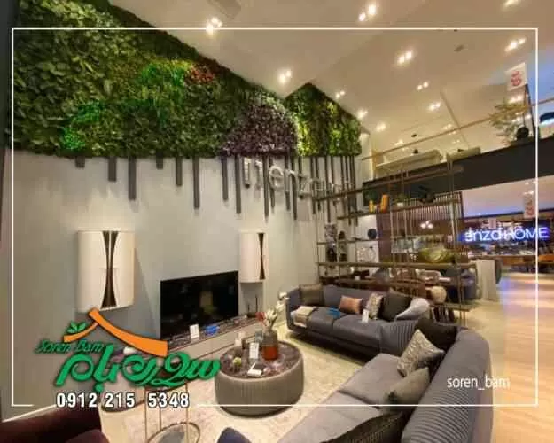 دیوار سبز مصنوعی پروژه یاتاش