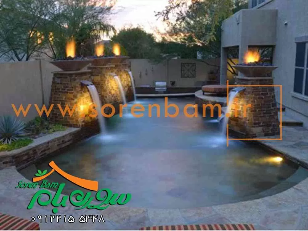 landscape fountain
