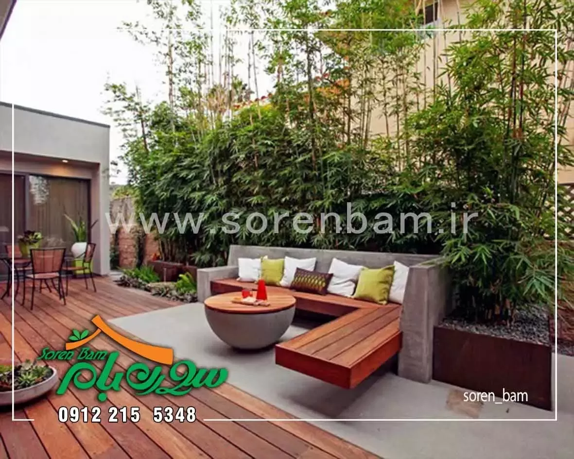المان های تراس سبز