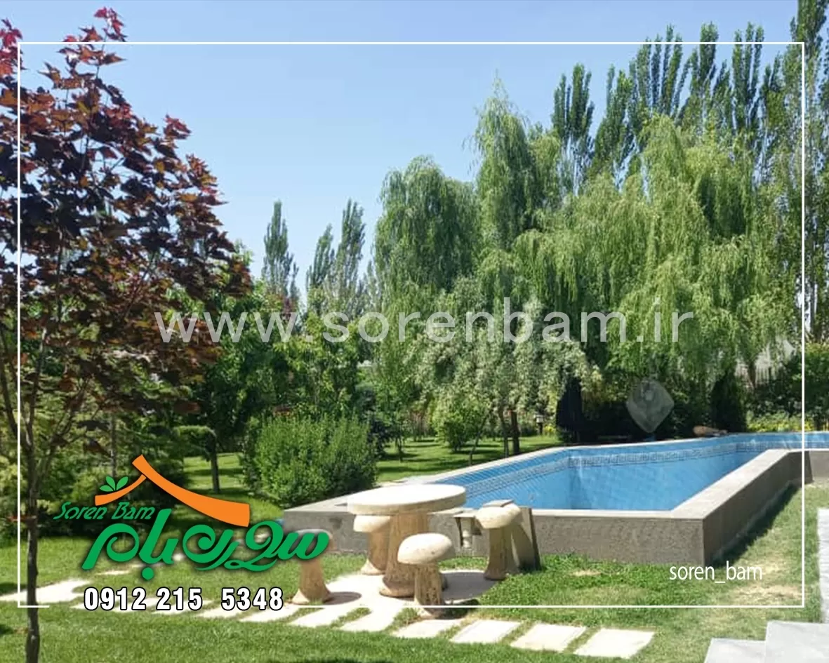 بازسازی استخر در لواسان