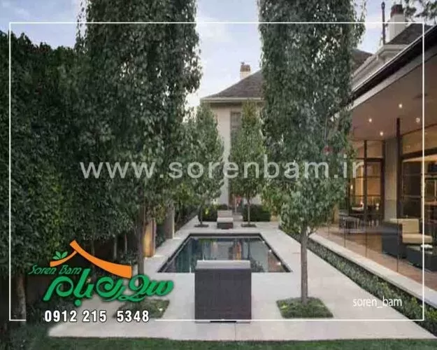 محوطه سازی باغ و حیاط ویلا