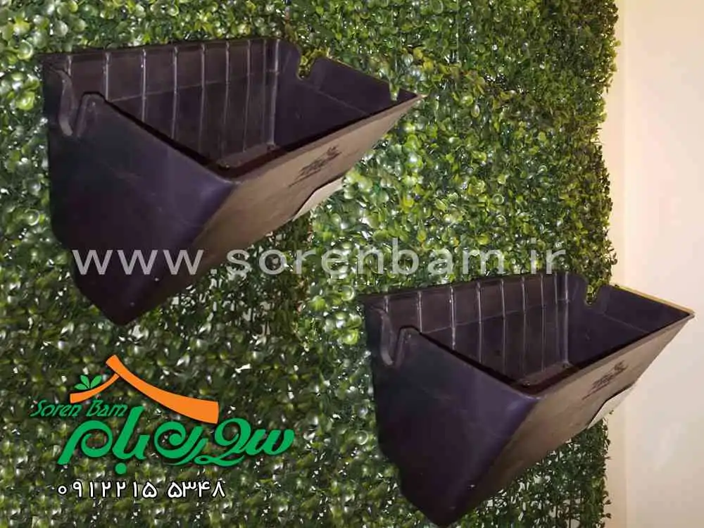 گلدان دیوار سبز فلاورباکس دیوار سبز