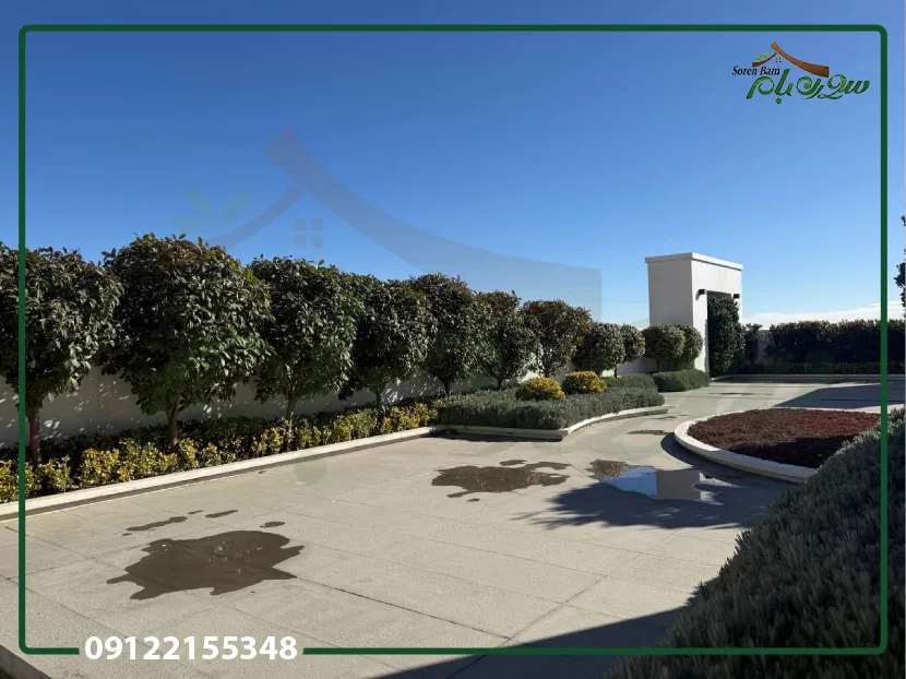 اجرای روف گاردن