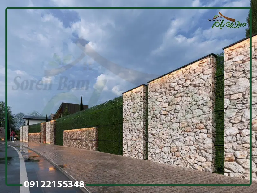 طراحی کابیون ورودی
