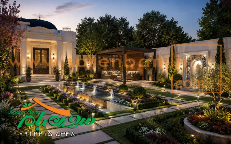 انتخاب بهترین گیاهان برای طراحی فضای سبز ویلا